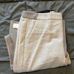 Anthropologie Elevenses Gray Ombré Wool Trouser NWT Size 8